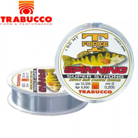 Леска монофильная Trabucco T-Force Spin Perch размотка 150м светло-серая